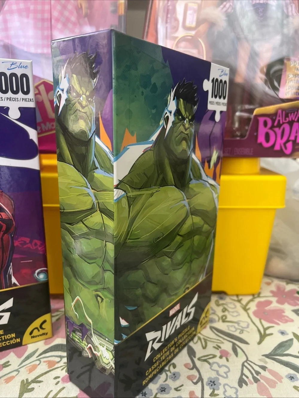 Marvel Gamerverse Marvel Rivals Hulk 1000 Pieces Blue Collector Puzzle